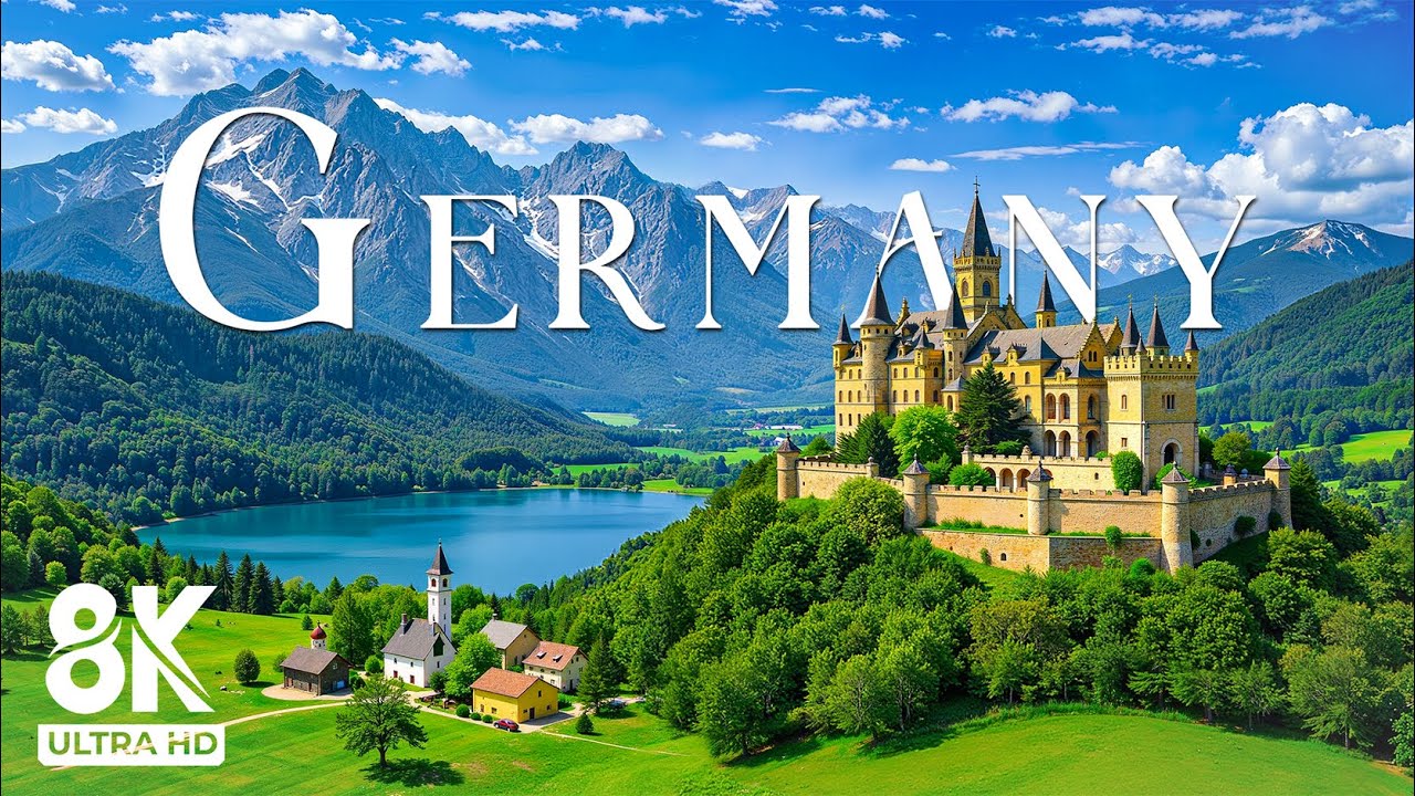 Germany 8K UHD | Hidden Gems You Must See – Breathtaking Alps, Serene Lakes & Fairytale Castles