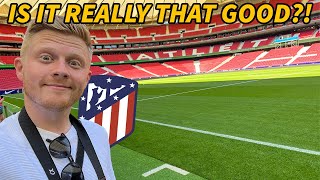 EUROPE'S BEST NEW STADIUM?! Wanda Metropolitano Stadium Tour  Atletico Madrid