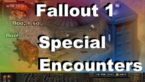 Fallout 1 - All Special Encounters
