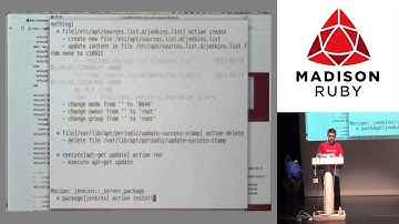 Madison Ruby 2013 - The Eight-fingered Chef by Jason Garber