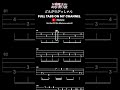 【TAB譜付ベース】夢限大みゅーたいぷ - どんがらがっしゃん | WITH PDF FILE【BASS TAB】 #shorts #basstabs #bangdream