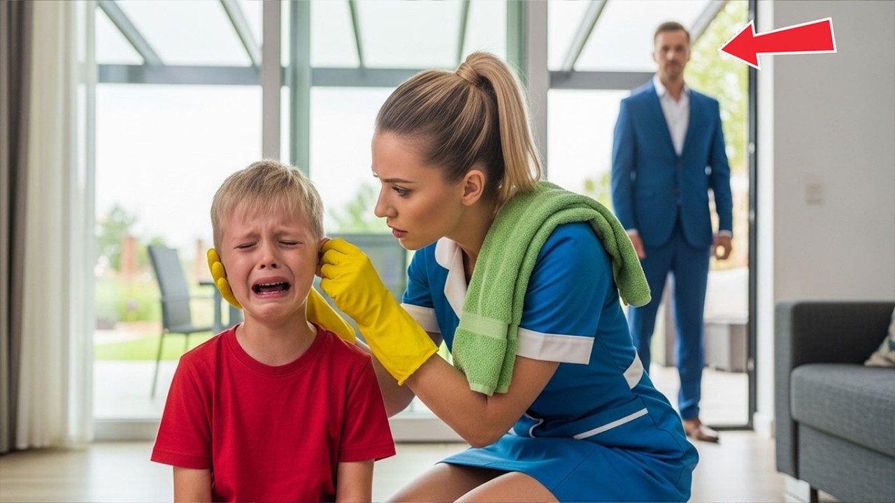 GŁUCHY SYN MILIONERA PROSIŁ O POMOC KAŻDEGO DNIA… AŻ NOWA PRACOWNICA ZROZUMIAŁA ZNAK