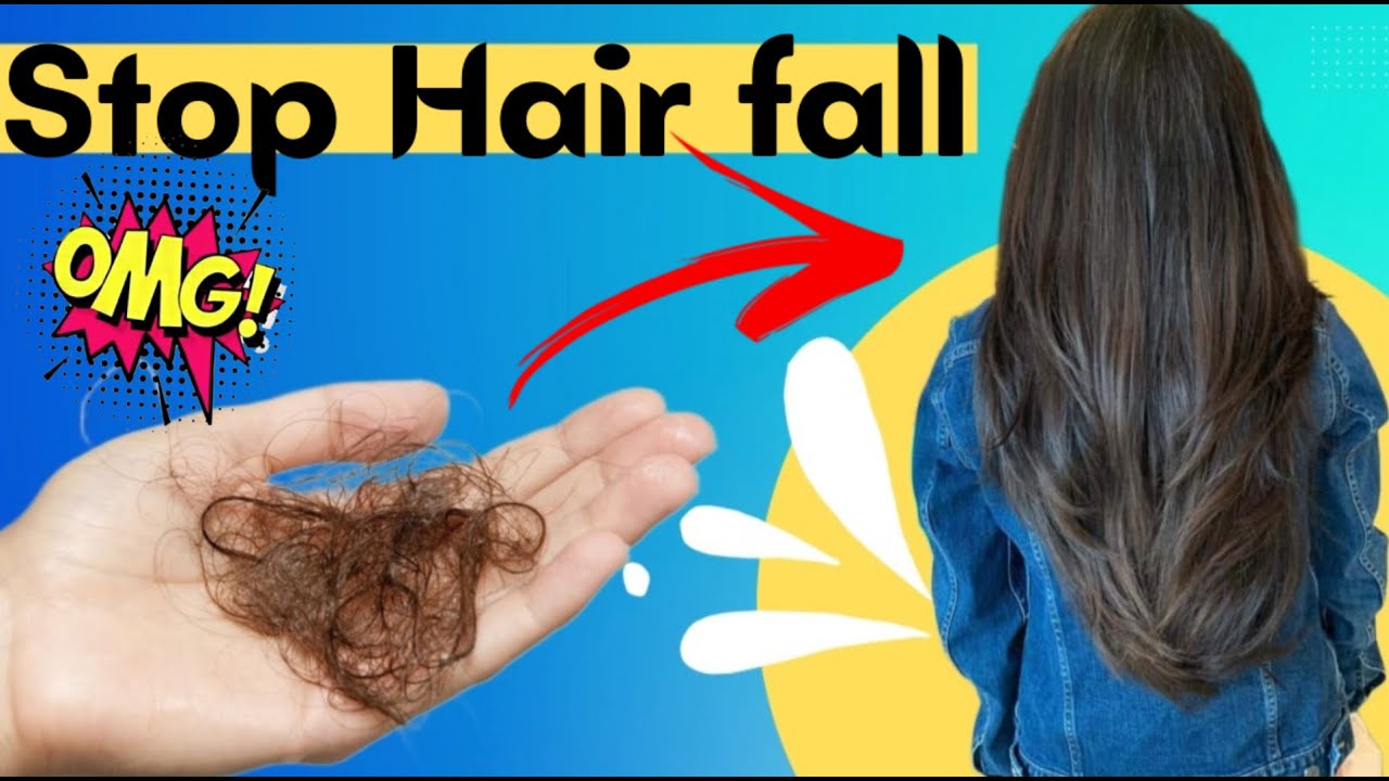 Hair Fall And Hair Growth TREATMENT At Home How To Stop Hair Fall
