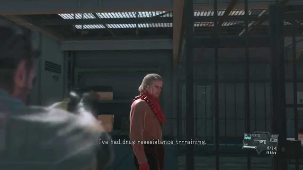 METAL GEAR SOLID V PHANTOM PAIN - Revolver Ocelot Easter Egg