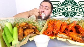 WINGSTOP MUKBANG | EATING SHOW