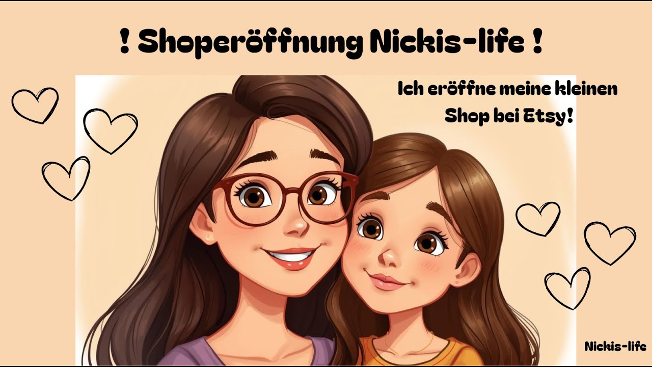🥳🎈 Shoperöffnung Nickis-life 🎈🥳 