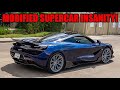 Insane modified supercars launch it and drift leaving car meet millionaires gone wild