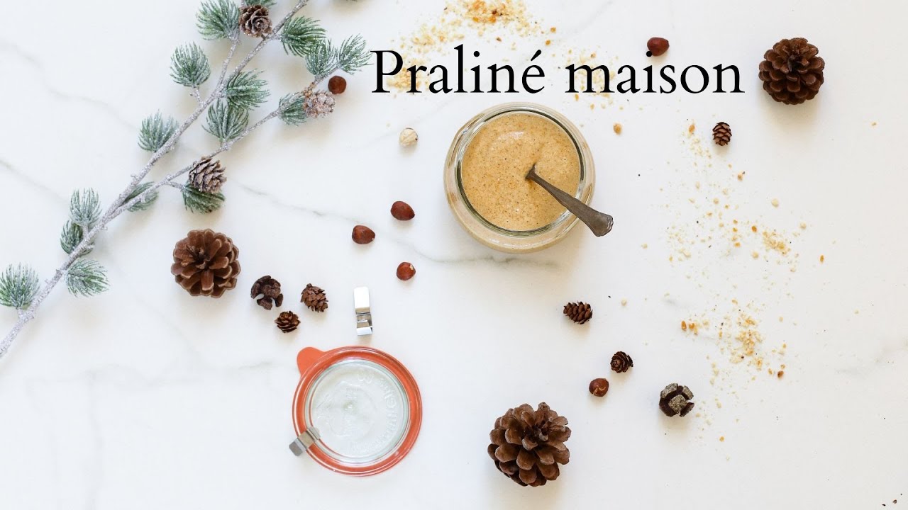 Recette de la pâte de noisette maison d'Emilie