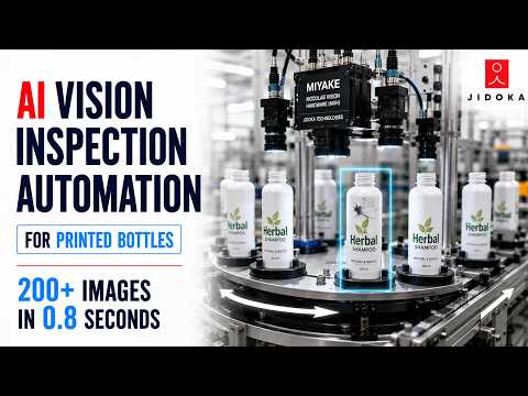 AI vision for print quality inspection on bottles