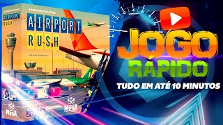 JOGO DE TABULEIRO AIRPORT RUSH - Editora Vem pra Mesa Jogos