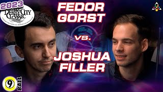 FEDOR GORST vs JOSHUA FILLER - 2023 Derby City Classic 9-Ball Division