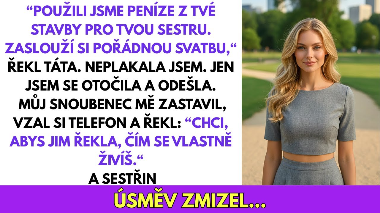 Táta Dal Mé PENÍZE Na Svatbu Ségře, Prý Si Je Zaslouží Víc—Můj Snoubenec Pak Ukázal, Kdo Opravdu Je…