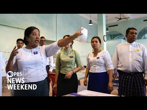 Critics call Myanmar’s first elections since military coup a sham as civil war rages on
