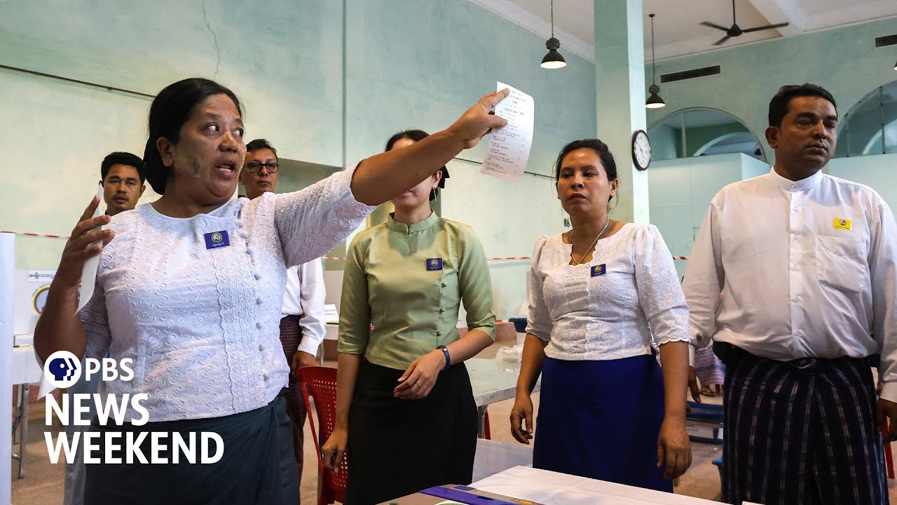 Critics call Myanmar’s first elections since military coup a sham as civil war rages on