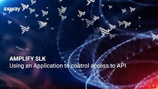 AMPLIFY Platform Demo | Using an application to control access to API Net Worth