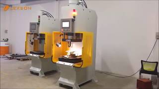 Precision C Frame 40 Ton Automotive Press With Color HMI