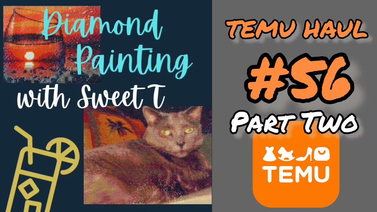 TEMU HAUL #56 Part Two 5/10/25 #temu #diamondpainting #budgetfriendly #icescraper #crafts