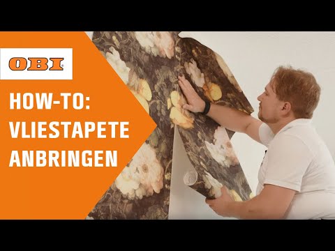 Vliestapete mit Muster richtig tapezieren | Schritt für Schritt-Anleitung | OBI