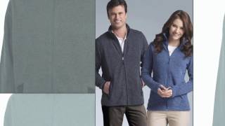 Charles River Apparel Style 9493 Mens Heathered Fleece Jacket
