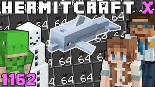 Hermitcraft X 1162 Dolphins Can Fly \u0026 Wither Rose Farm