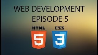 Web development - #5 External CSS & Lists