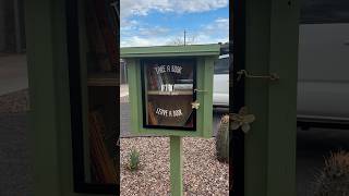 Make a little free library with us 📚📖 I’ve always dreamed of having one #littlefreelibrary