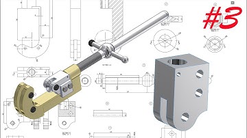 Học inventor cơ bản: Vẽ máy cắt ống bằng inventor - Part 3