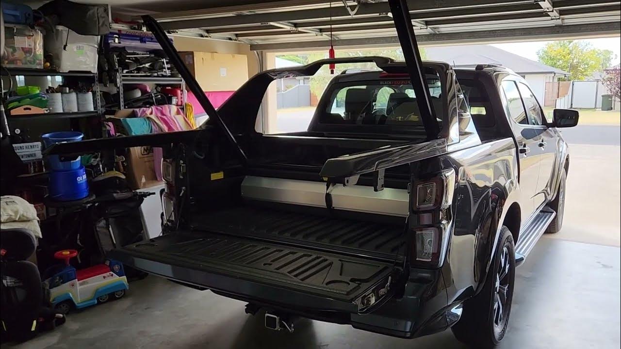 2023 Isuzu Dmax XT Roller Shutter & Sailplane Removal YouTube