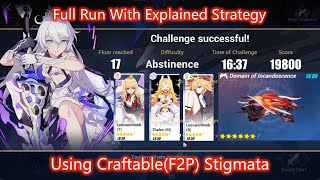 Elysian Realm [v5.6] Difficulty Abstinence with HoF using craftable(F2P) stigmata