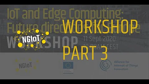 IoT and Edge Computing: Future directions for Europe (Session 3)
