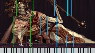 Blasphemous Ost  Entre Bordados Piano Tutorial with Sheet 