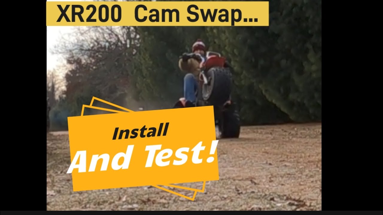 Honda ATC185S Gets a XR200 Camshaft Upgrade Install and Test