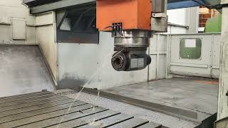Vision Wide VTEC VF-3026 CNC Gantry Mill For Sale (Used) [6/10] - Coolant Through Angular Head