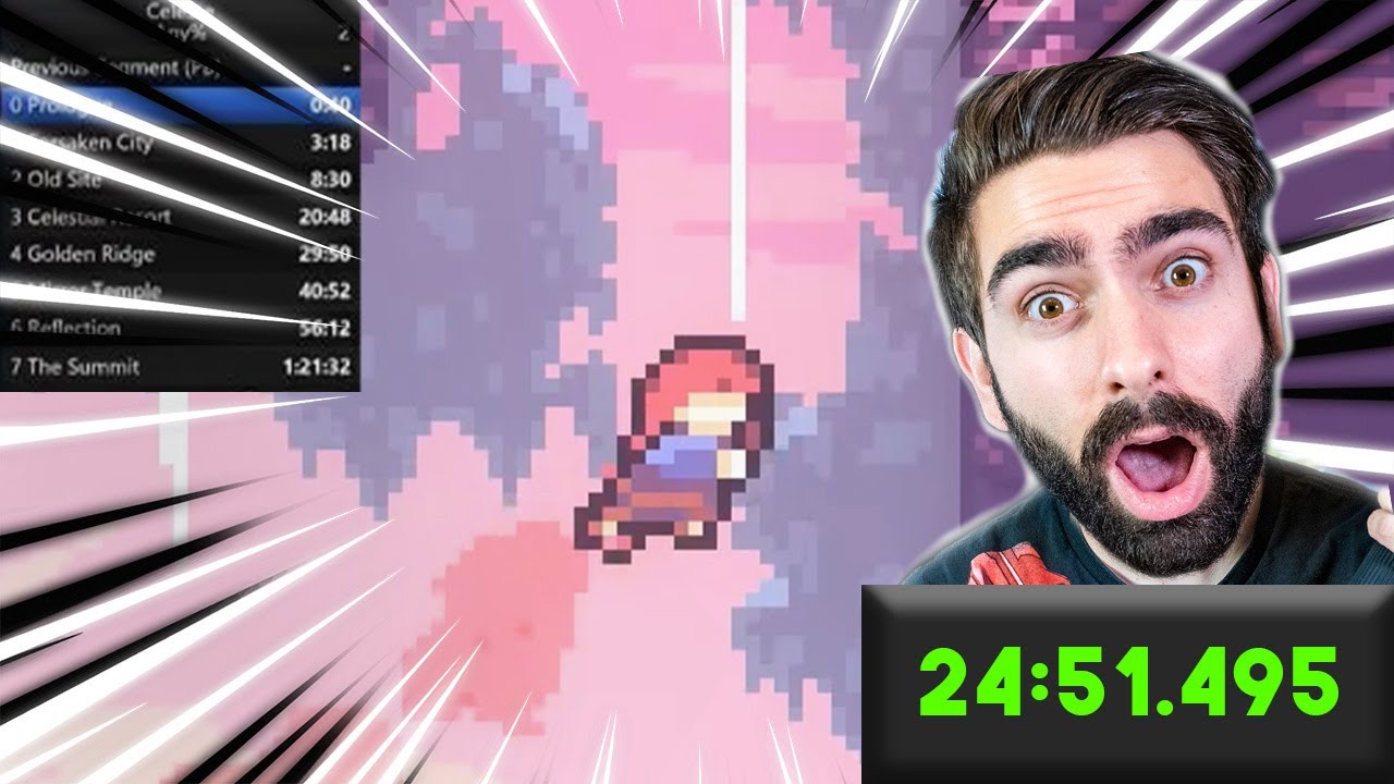 Indie Gamer Reacts To Celeste Any% Speedrun — Bro Made It Look TOO Easy
