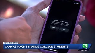 Famous Canvas hack strands college students Wealth