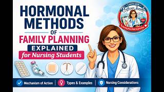 Hormonal Methods of Family Planning Explained | Nursing Notes Made EasyI Hormonal Contraceptives