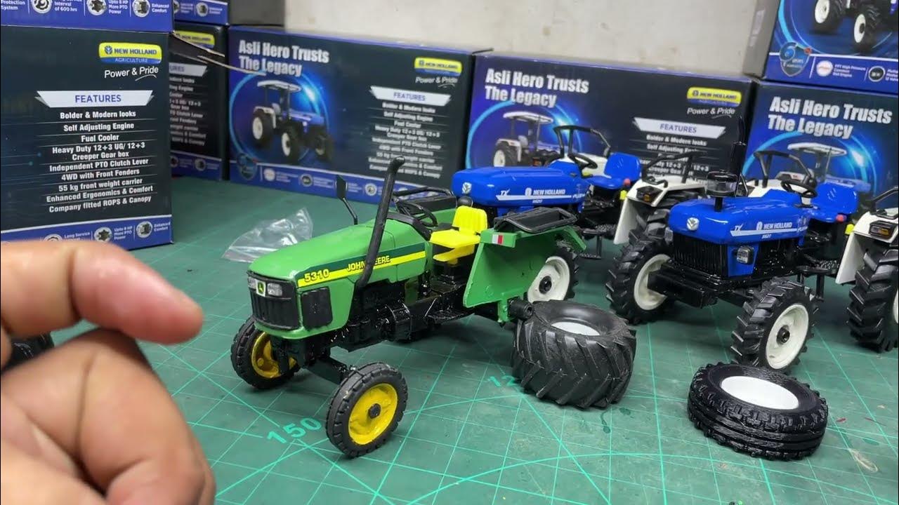 New Tractor Models Unboxing and John Deere remote control tractor work