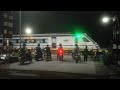Night Railgate Train crossing 🔥 | Heavy Crowded Railroad Crossing