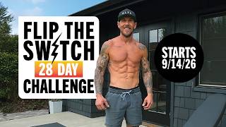 Flip The Switch: 28 Days To A New You #homeworkout #fitnesschallenge #fitnessshorts #shorts