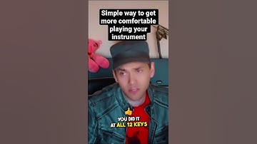 Simple way to get more comfortable playing your instrument #trombone #musician #musiclesson