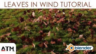 Leaves in Wind Tornado - Blender Tutorial