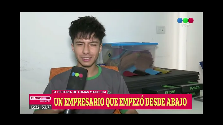 Toms Machuca: joven, emprendedor y de un barrio hu...