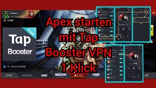 Apex Legends Mobile, Tap Booster startet Apex und verbindet mit VPN. Keine zweites VPN mehr nötig. screenshot 4