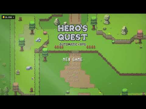 Hero's Quest: Automatic Roguelite RPG — Trailer