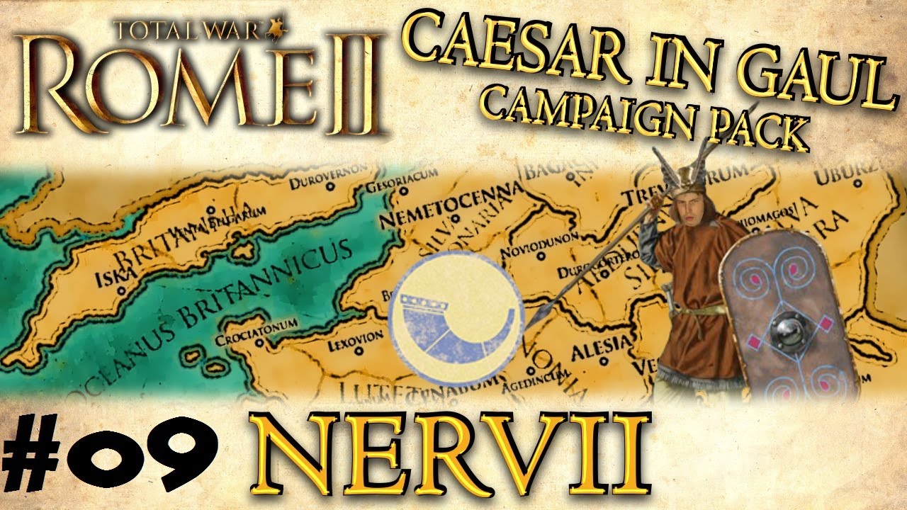 Total War: Rome II - Caesar In Gaul - Nervii Campaign - Part 9 - Minor Setbacks! - YouTube