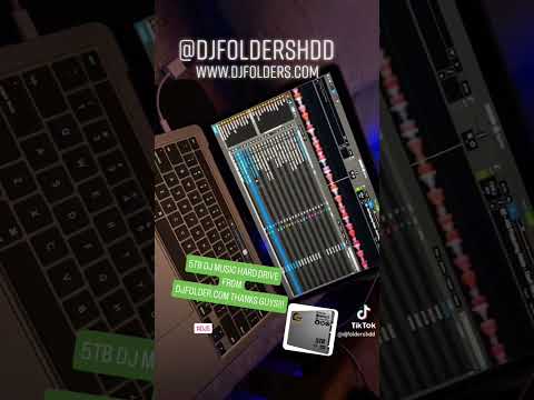 DJFOLDERS Com HARD DISK DRIVE With The Following DJ Music Organization Folders 