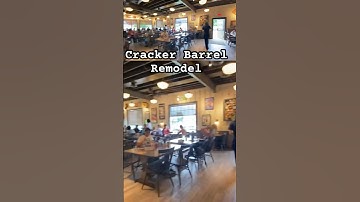 2024 is it a improvement? Cracker Barrel Store Remodel #shorts