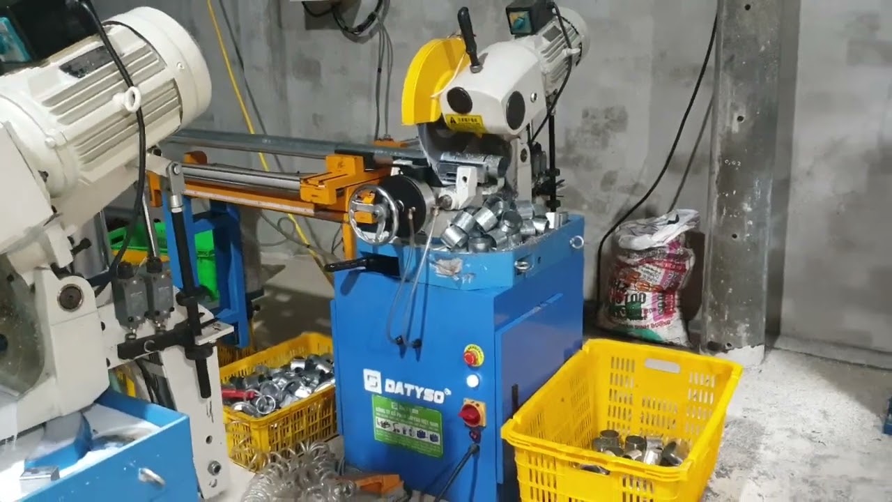 Bàn giao cặp máy cắt không bavia mc400 giải pháp cắt ống hộp đơn giản mà hiệu quả 0969561288