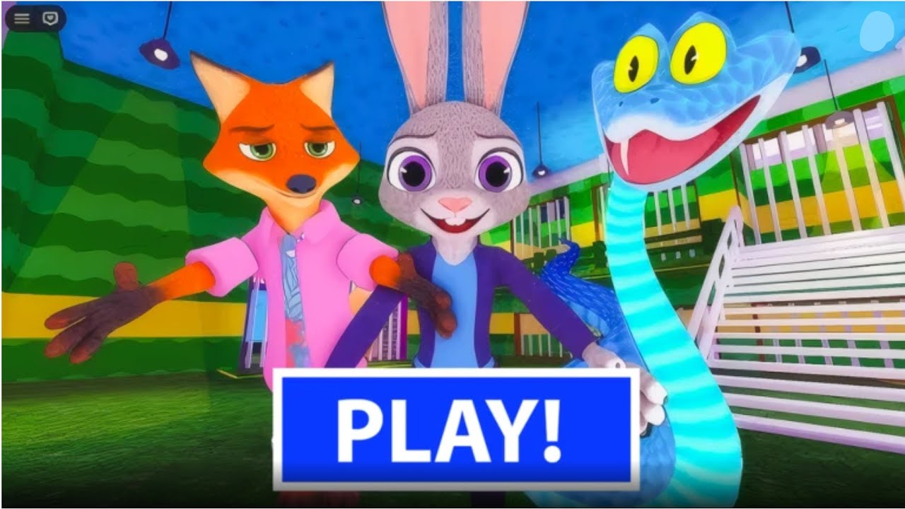 ZOOTOPIA'S PRISON ESCAPE(OBBY)-ROBLOX OBBY WALKTHROUGH