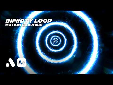 QUICK + EASY Infinity Looping Tunnel | After Effects